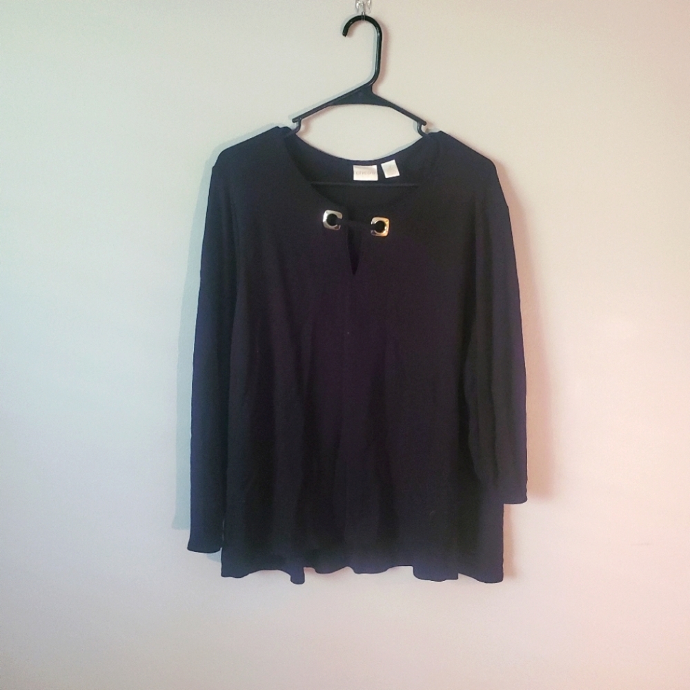 Chico's black top